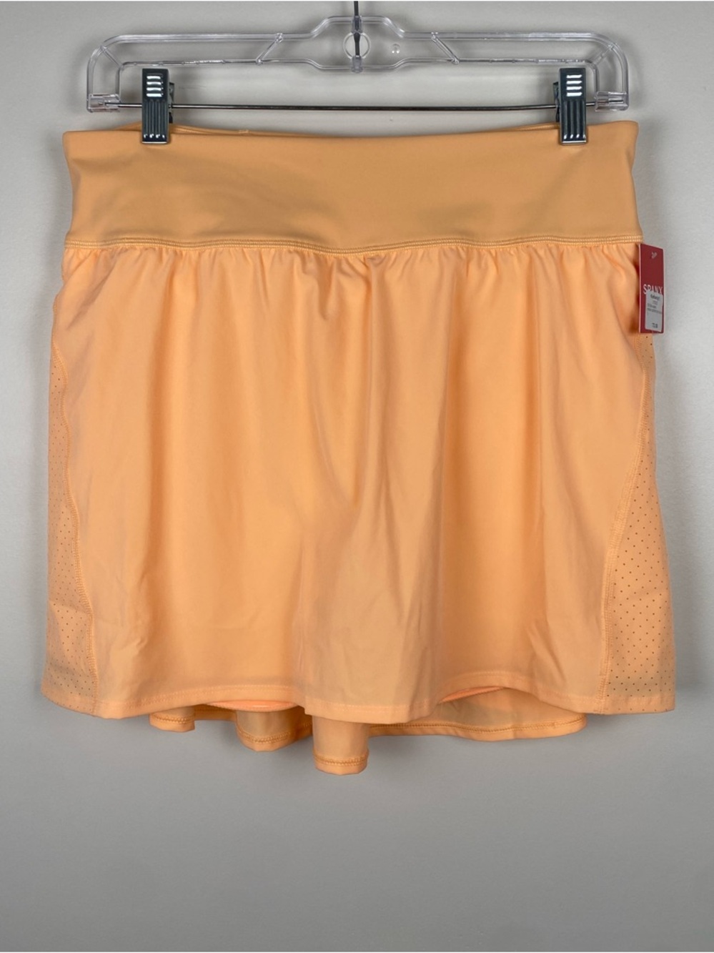 NWT Spanx Get Moving 14" Skort - Melon Sorbet Large